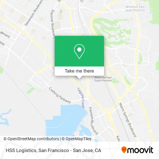 HSS Logistics map