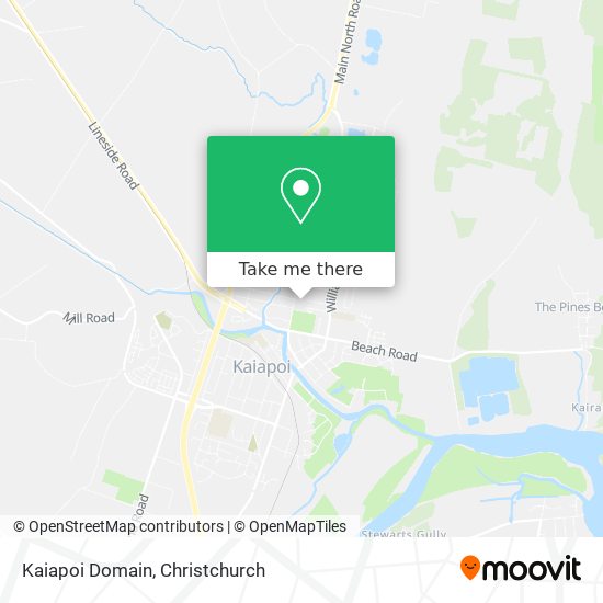 Kaiapoi Domain地图