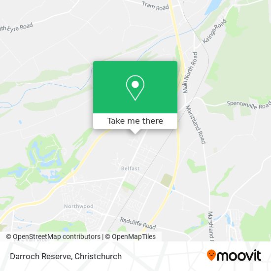 Darroch Reserve map