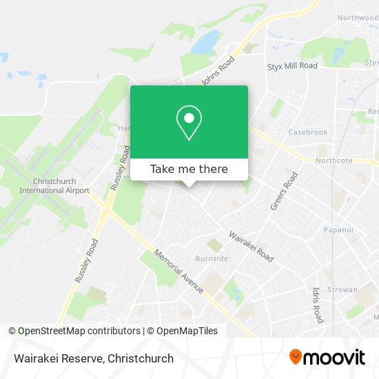 Wairakei Reserve map