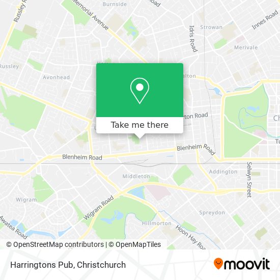 Harringtons Pub map