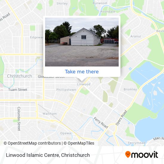 Linwood Islamic Centre map