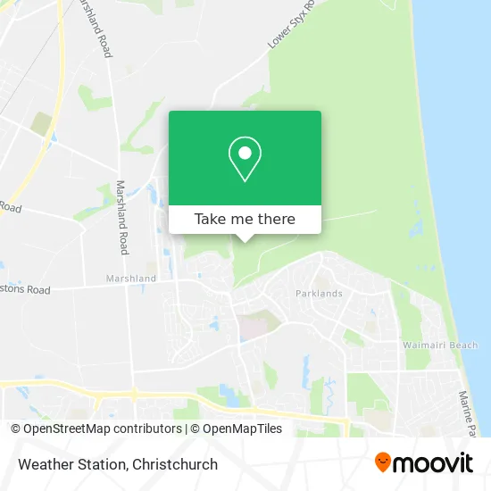 Weather Station map