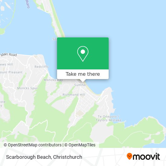 Scarborough Beach map