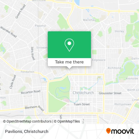 Pavilions map