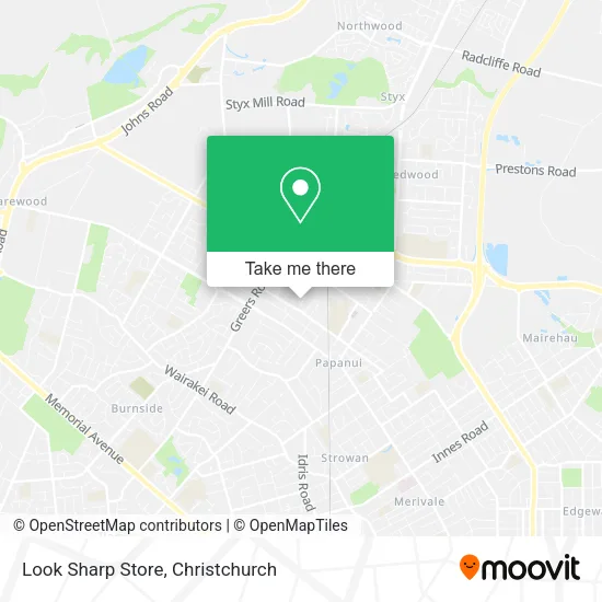Look Sharp Store map