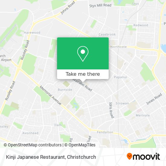 Kinji Japanese Restaurant map