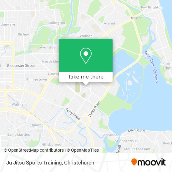 Ju Jitsu Sports Training map