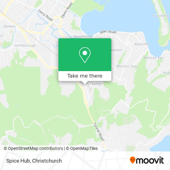 Spice Hub map
