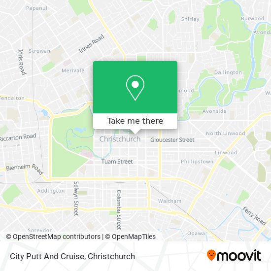 City Putt And Cruise map