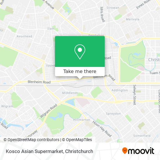 Kosco Asian Supermarket map