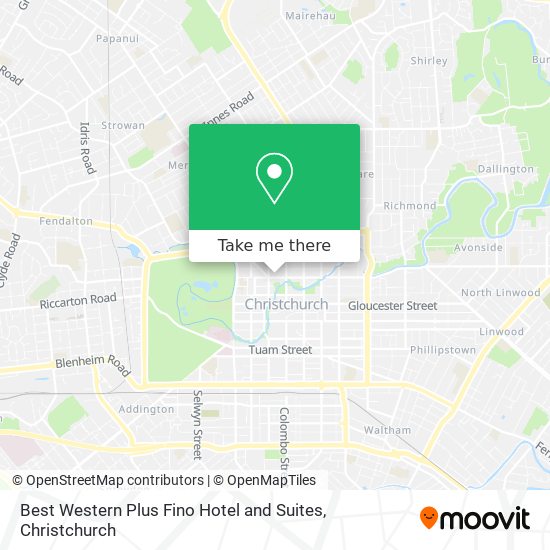 Best Western Plus Fino Hotel and Suites map