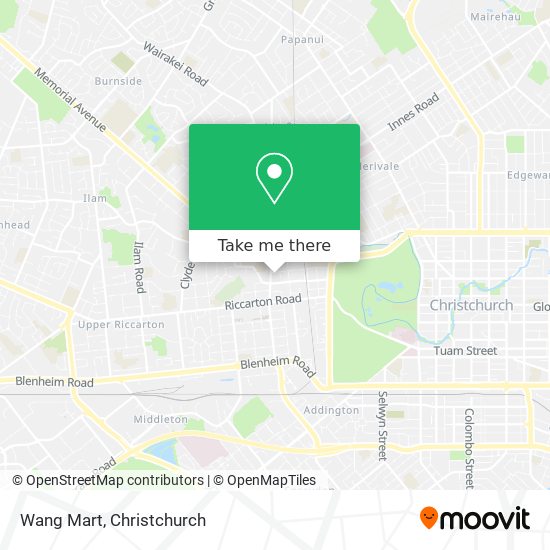 Wang Mart map