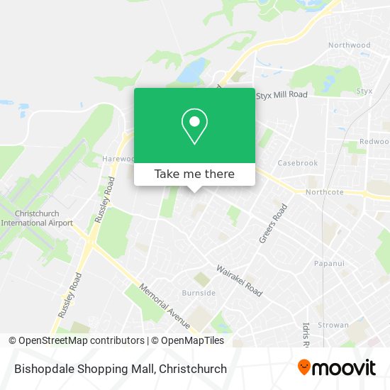 Bishopdale Shopping Mall地图