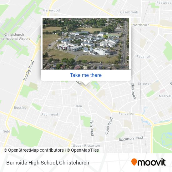 Burnside High School map