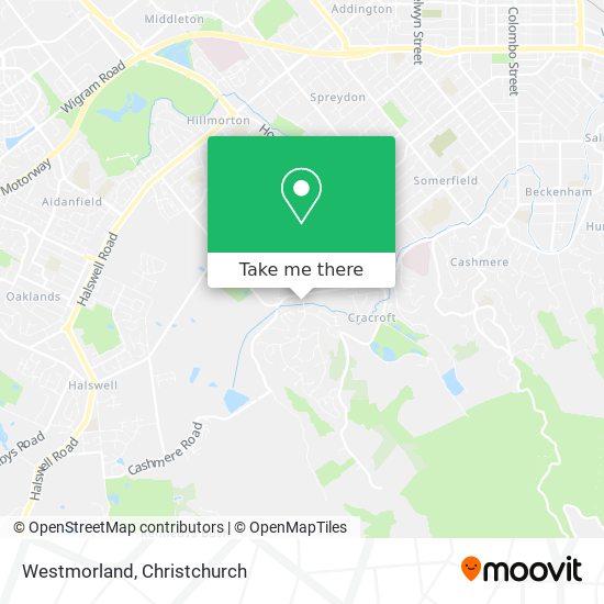 Westmorland map