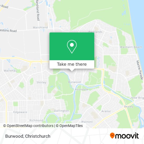 Burwood map