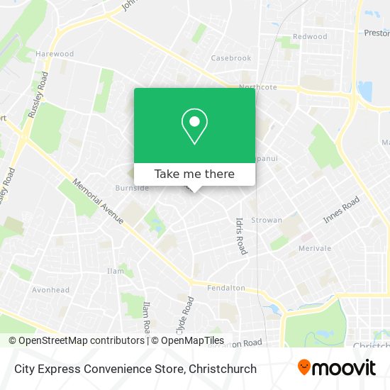 City Express Convenience Store map