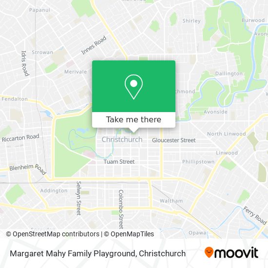 Margaret Mahy Family Playground map