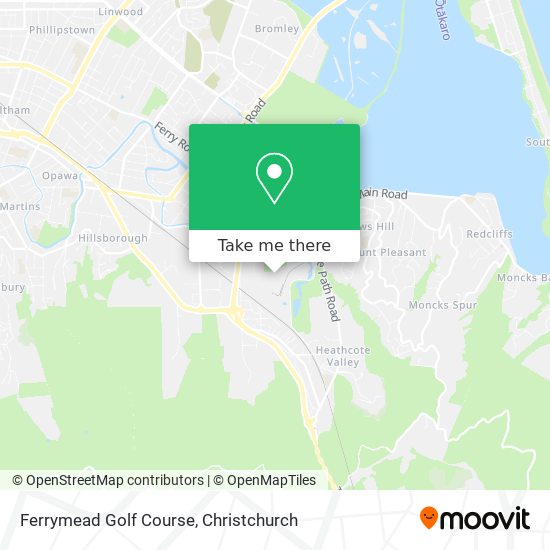 Ferrymead Golf Course地图