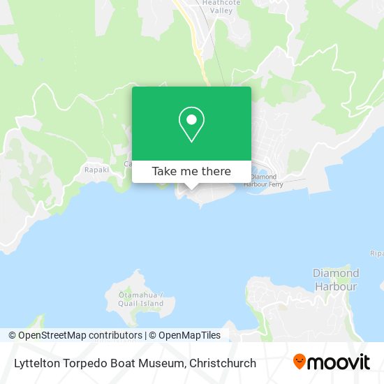 Lyttelton Torpedo Boat Museum map