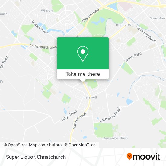 Super Liquor map
