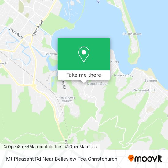 Mt Pleasant Rd Near Belleview Tce map