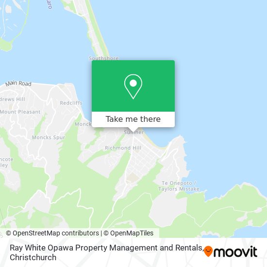 Ray White Opawa Property Management and Rentals map