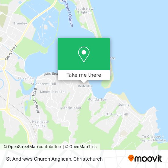 St Andrews Church Anglican map