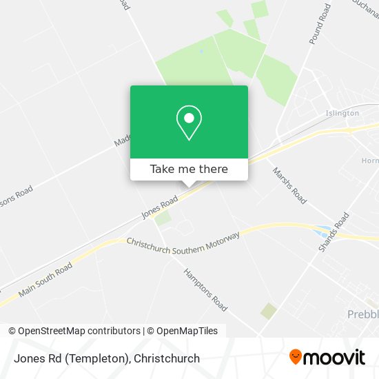 Jones Rd (Templeton) map