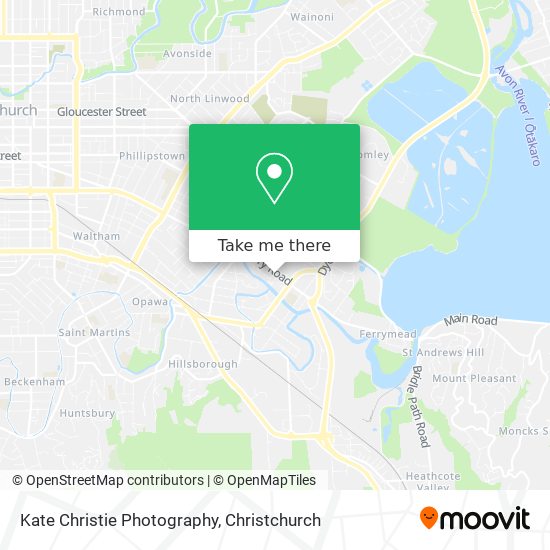 Kate Christie Photography map