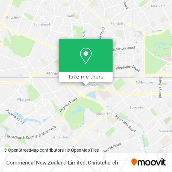 Commencal New Zealand Limited map