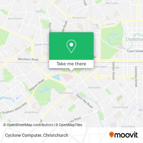 Cyclone Computer map