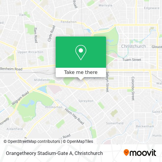 Orangetheory Stadium-Gate A map