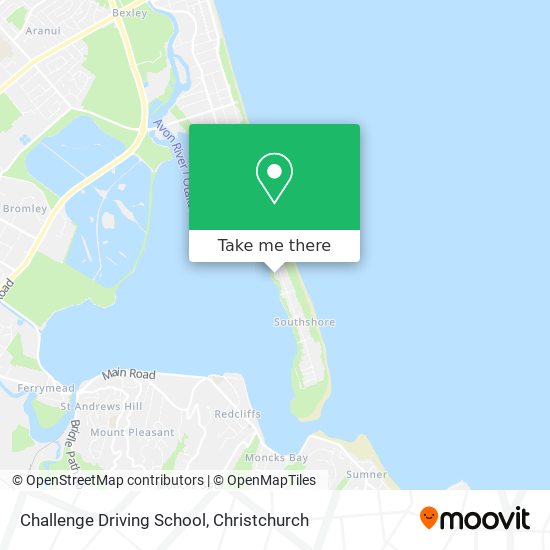 Challenge Driving School map