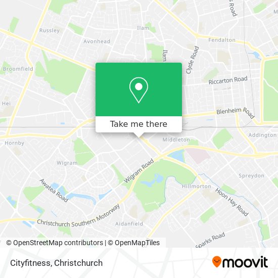 Cityfitness map