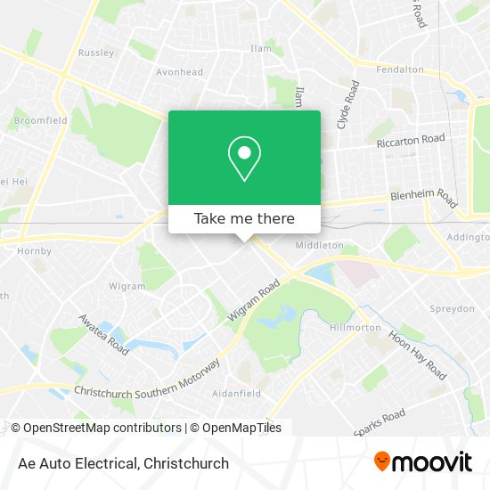 Ae Auto Electrical map
