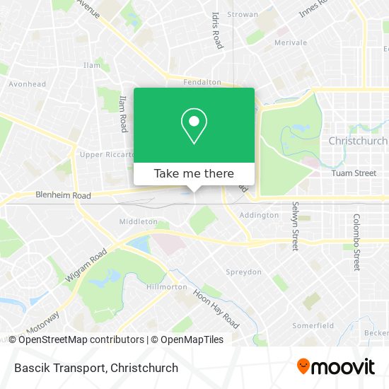 Bascik Transport map