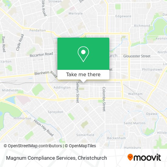 Magnum Compliance Services map