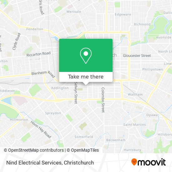 Nind Electrical Services map