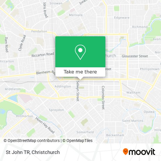 St John TR map