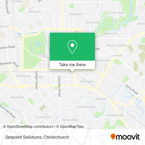 Setpoint Solutions map