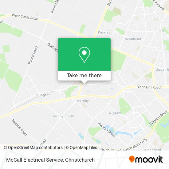McCall Electrical Service map
