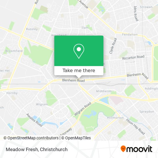 Meadow Fresh map