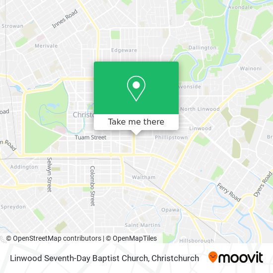 Linwood Seventh-Day Baptist Church map