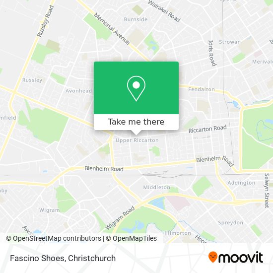Fascino Shoes map