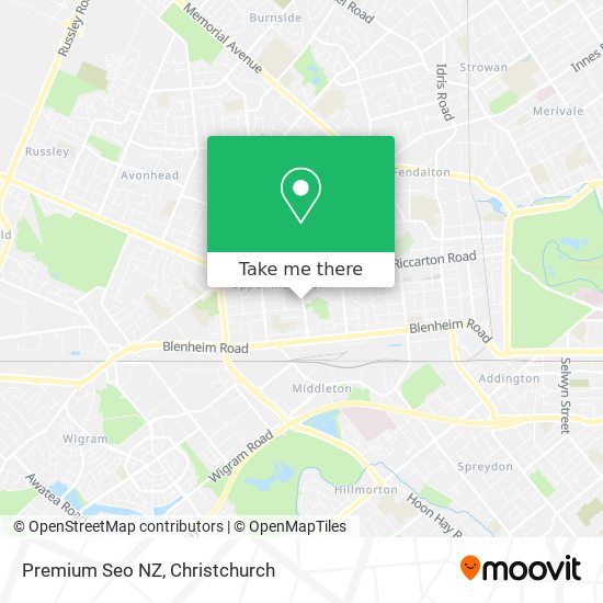 Premium Seo NZ地图