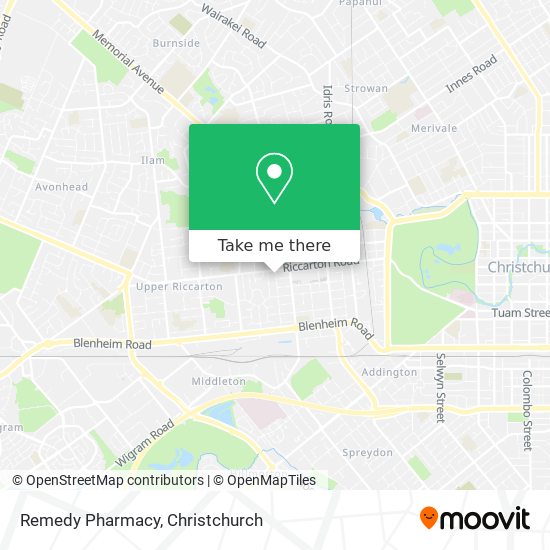Remedy Pharmacy map