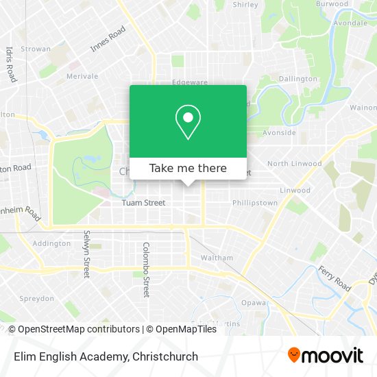 Elim English Academy map