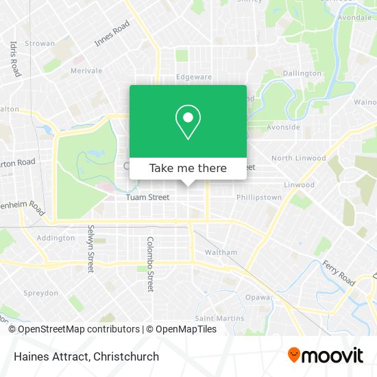 Haines Attract map
